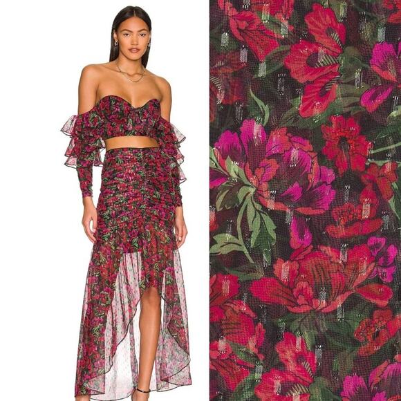 Majorelle Giana Top in Winter Berry NWOT Size Small - Picture 3 of 3